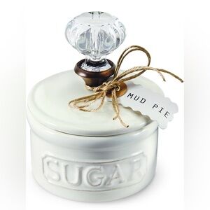 New with tag mud pie sugar bowl